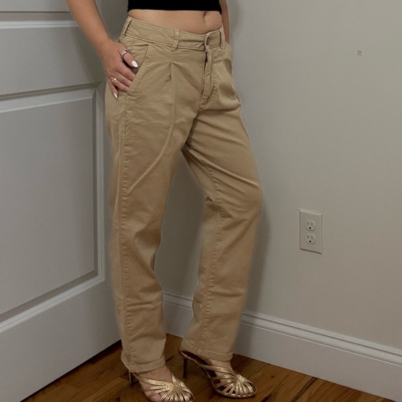 Denim&Co Classic Beige Chinos - Picture 7 of 9